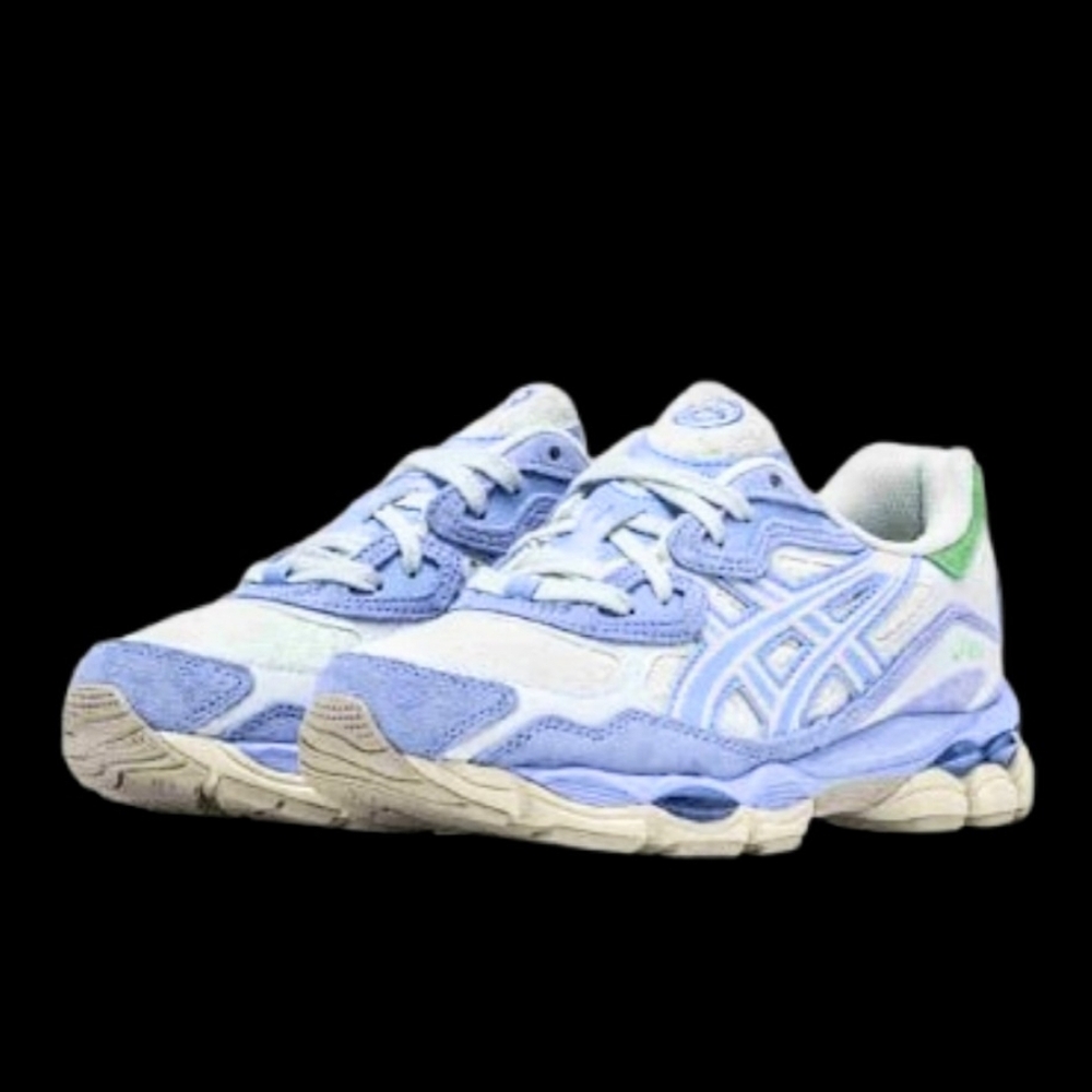 ASICS Gel-NYC Running Womens Size 8.5/Mens 7 Airy Blue Stone Wash